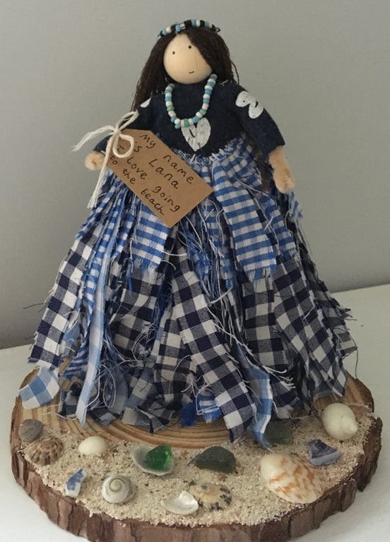 Fairy Doll Beach Ornament