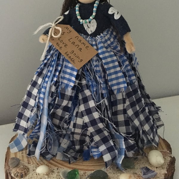 Fairy Doll Beach Ornament