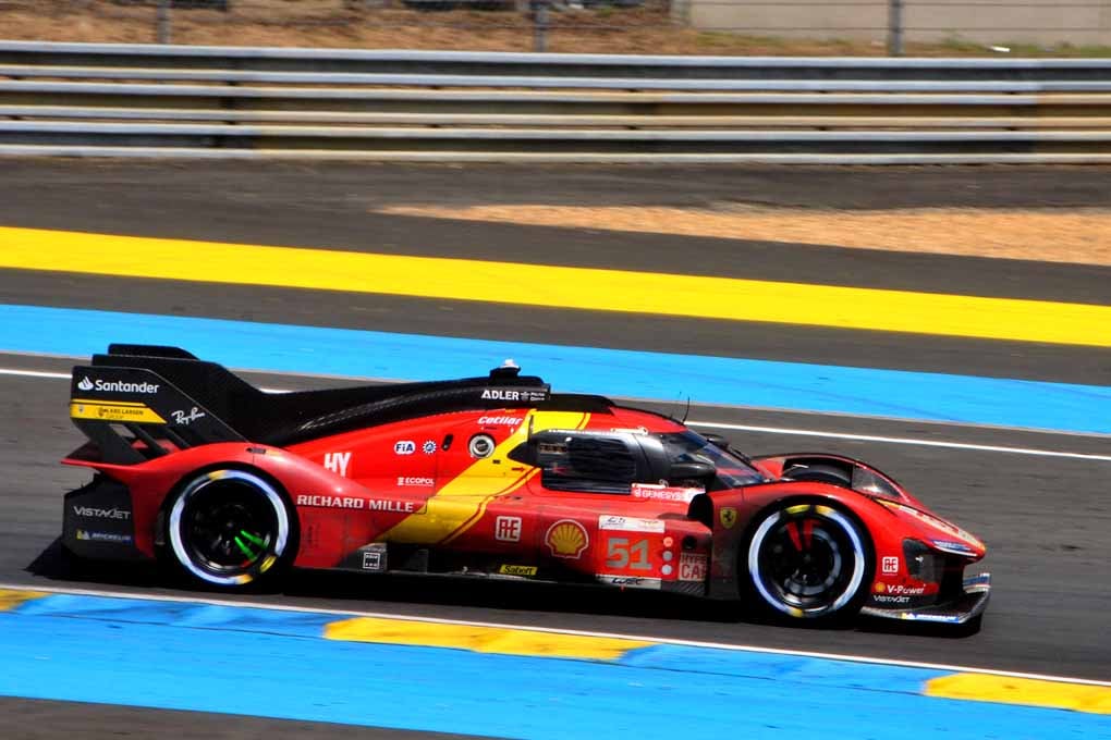 Ferrari 499P no51 24 Hours of Le Mans 2023 Photograph Print