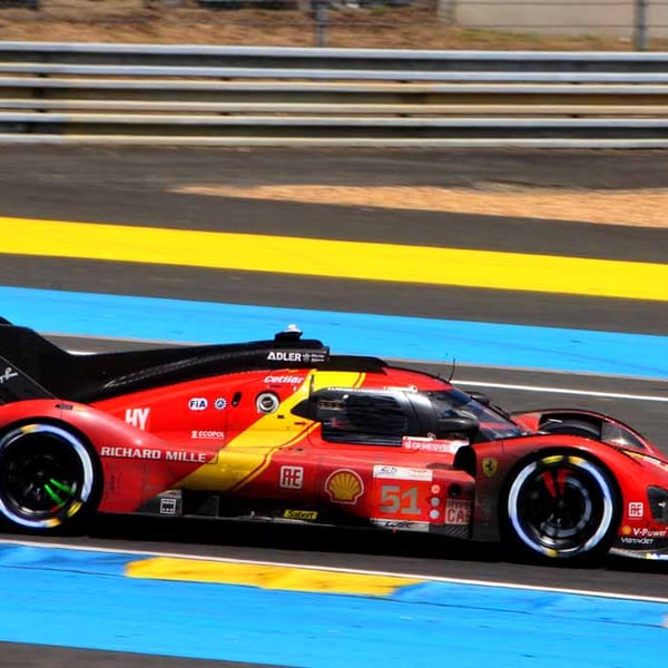 Ferrari 499P no51 24 Hours of Le Mans 2023 Photograph Print