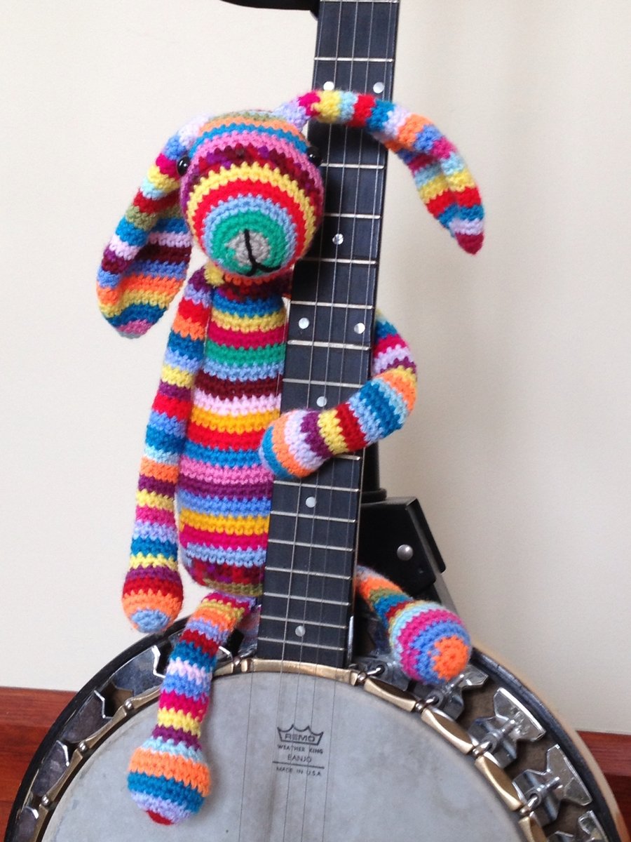 Banjo Bunny - Folksy