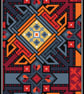 267A - Christopher Dresser Stained Glass Window Cross Stitch Pattern COLOUR - Image 2