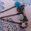 Vintage Butterfly Bobby Pin