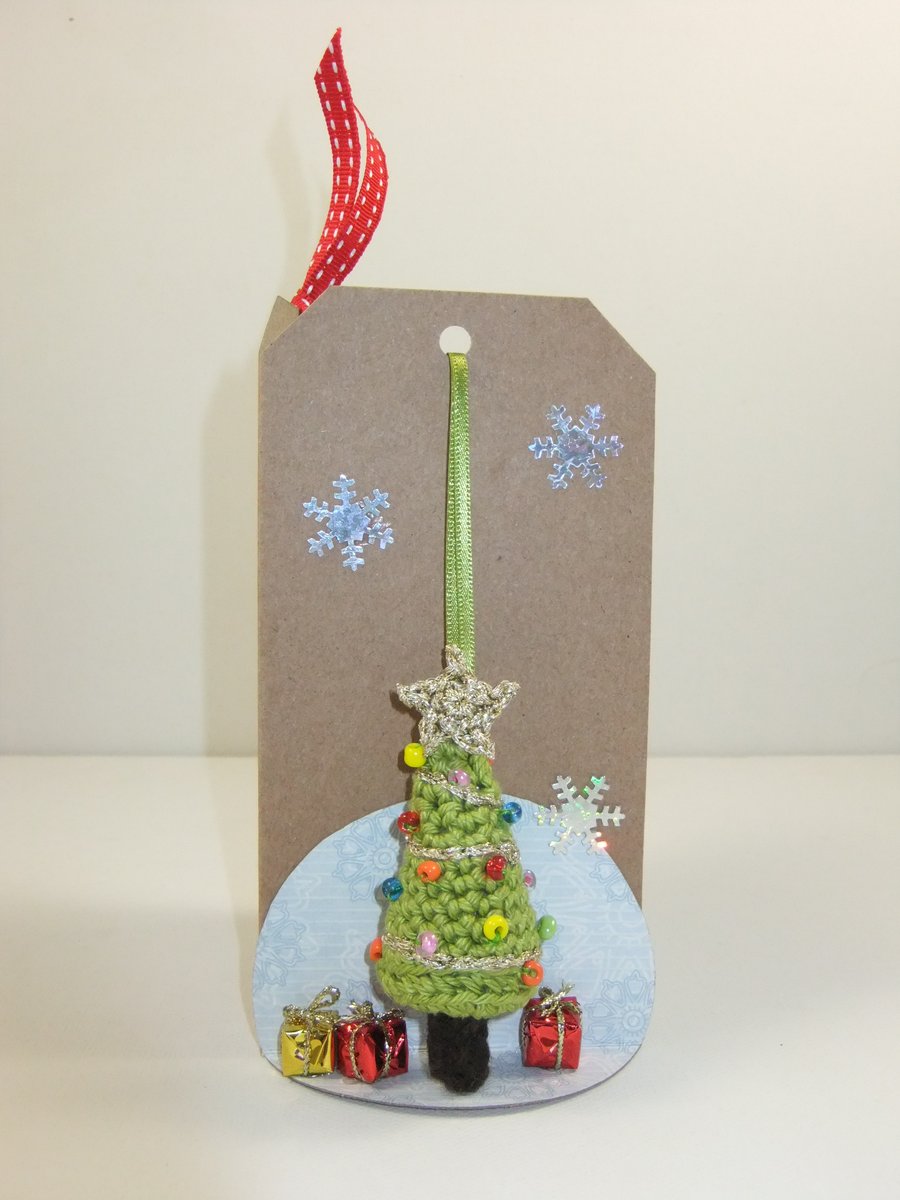 Christmas Tree Hanger Card