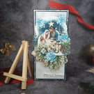 Handmade Christmas Card (68) - Nativity Scene