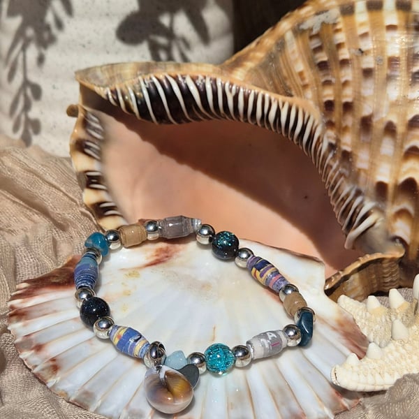 The 'Deep Blue Breath' Bracelet (one of a kind) 