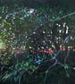 Dissolving Dream abstract dark forest dreamscape landscape painting - Image 9