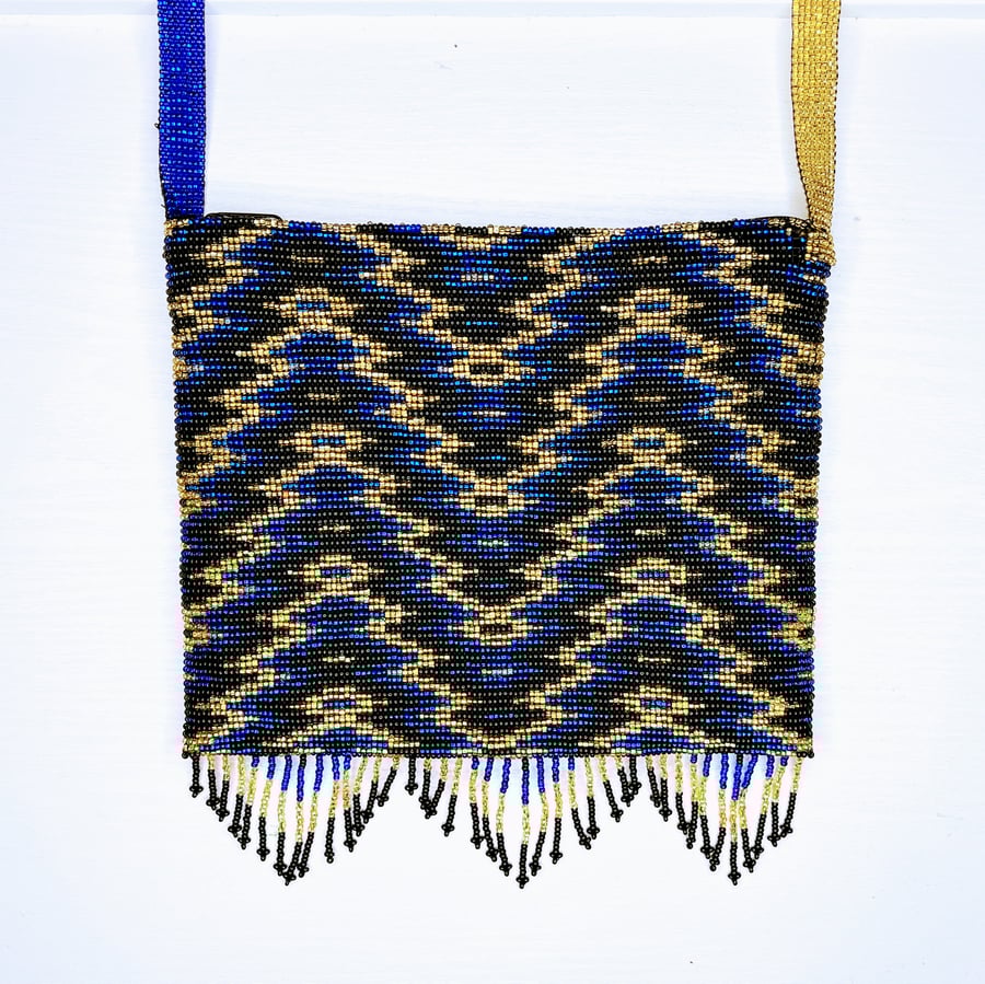 Stardust Trails Beaded Bag