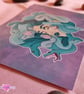 Medusa A5 Art Print - Greek Mythology - Original Illustration - Image 9