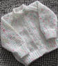 14"  Round Neck Baby Cardigan 
