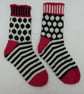 Spots and Stripes Sock Knitting Pattern PDF. Socks 4ply Knitting.  PDF Pattern. - Image 3