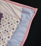 Girls Pink patchwork blanket - Image 4