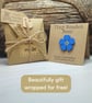 Forget Me Not Pin, Handmade Bereavement Gift, Miss You Gift, Funeral Favour, - Image 6