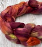 Cormo Hand Dyed Spinning Fibre Autumn Leaves 100g - Image 4