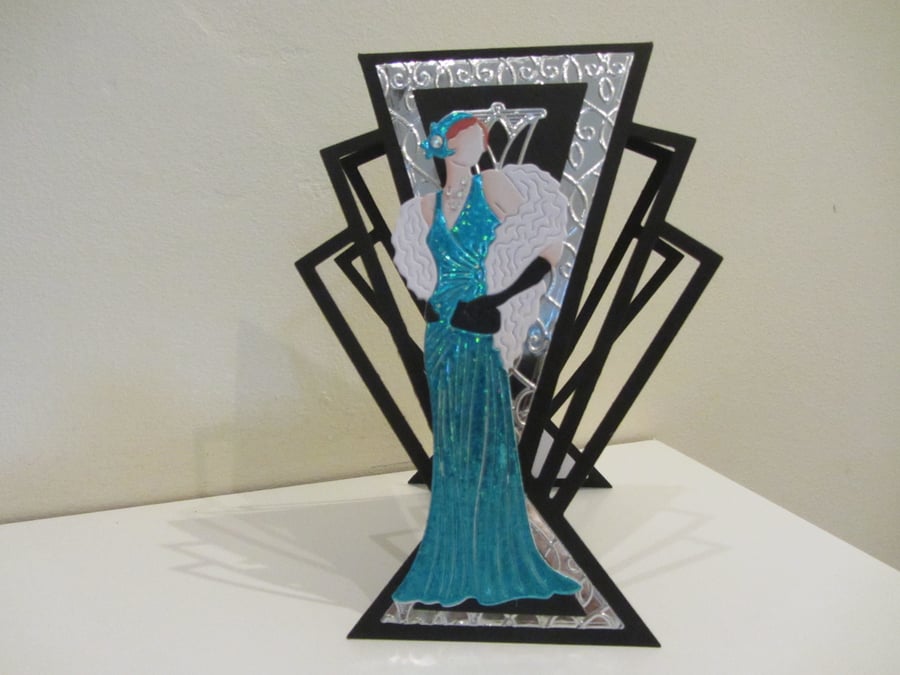 Art Deco Card