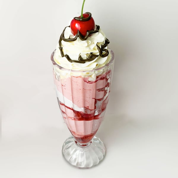 Fake Food Art American Diner Knickerbocker Glory