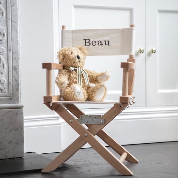 Personalised childrens director chair for Nursery,  toddler Chair 