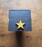 Celestial Death Head Moth Handmade Coffin Shaped Wooden Jewellery or Trinket Box - Image 5