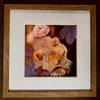 The Bear Hug Giclee Framed Print