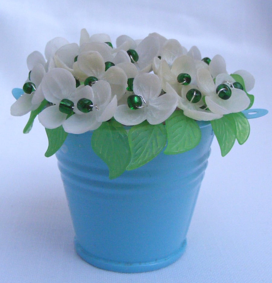 Bucket of Snowdrops Decoration.