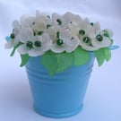 Bucket of Snowdrops Decoration.
