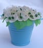 Bucket of Snowdrops Decoration.