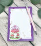 Notepad - A6 Recycled Paper Notepad - Sleepy Dragon - Image 2