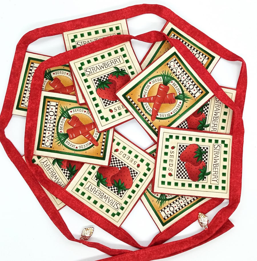 Garden Room Allotment  or Kitchen Bunting 10FF