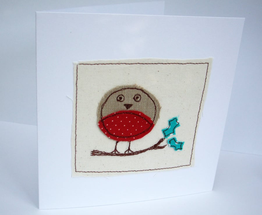 Christmas Card - Christmas Robin Card
