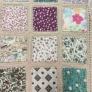 Fusion quilted baby blanket.