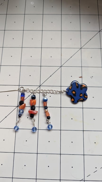 Glue Bottle Dangle Topper Stainless Steel Pin Jewellery