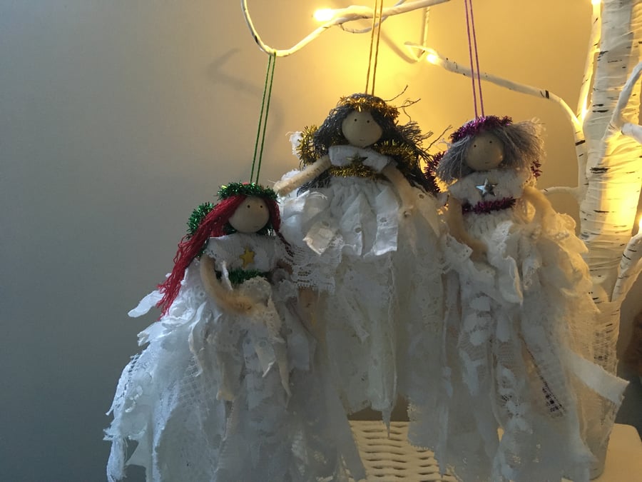 Angel Fairy Hanging Christmas Tree Decoration