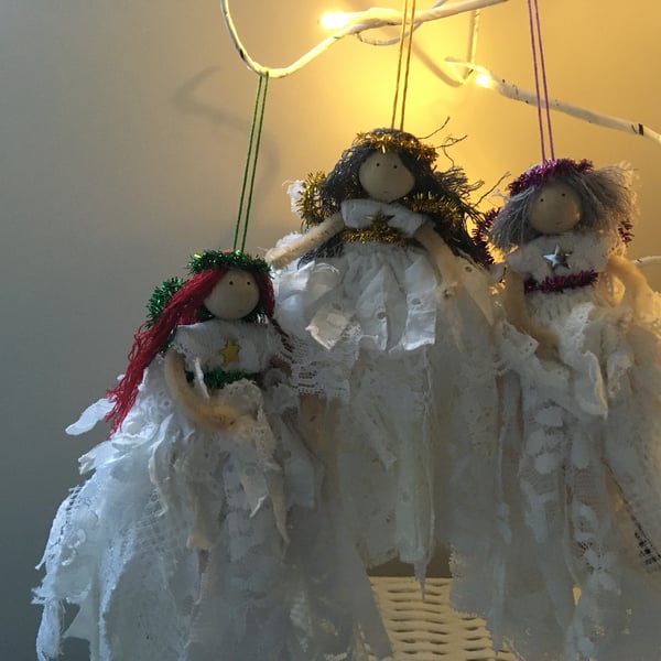 Angel Fairy Hanging Christmas Tree Decoration