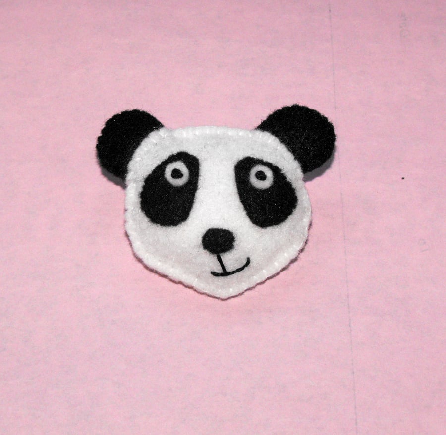 Panda Brooch