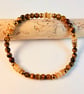 Tiger's Eye And Shell Bracelet - Handmade In Devon. - Image 7