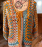 Sandy Sunset Lace Up Pullover Size 10-14 - Image 2