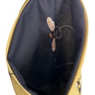 Bee Print Embroidered Hanging Storage Pod