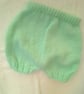 Baby's Hand Knitted Aran Weight Angel Top Shorts and Hat, Baby Clothes, BabyGift - Image 4