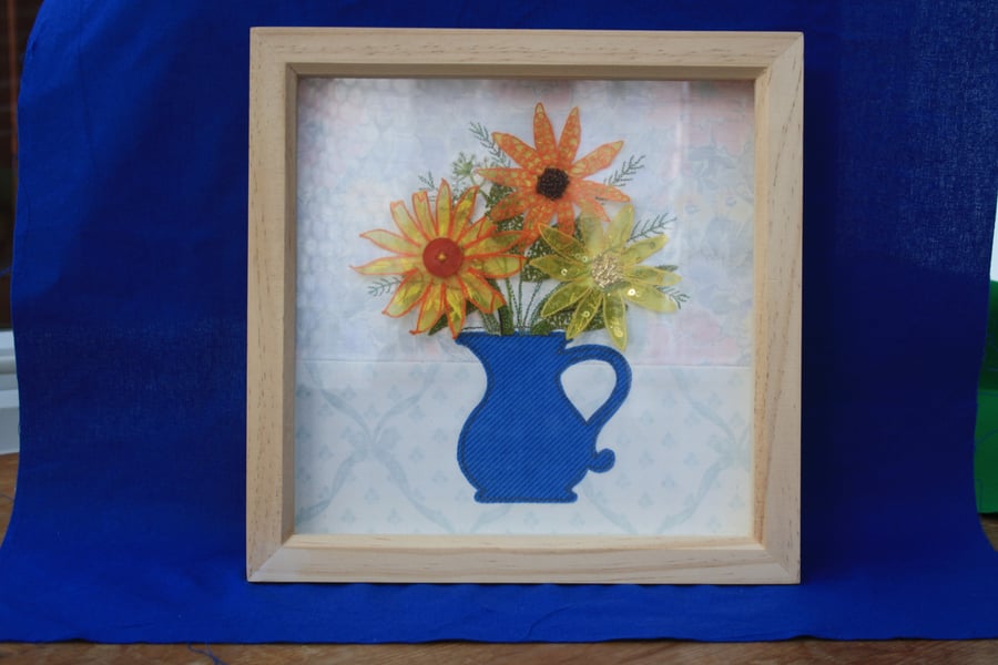 Sunflowers in a vase