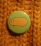 Guinea Pig Pin Button Badge - Image 1