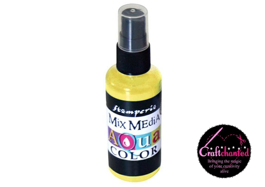 Aquacolor Spray - Yellow - 60ml
