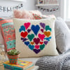 Knitting Pattern for Heart of Hearts Cushion