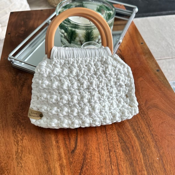 Small White Clutch