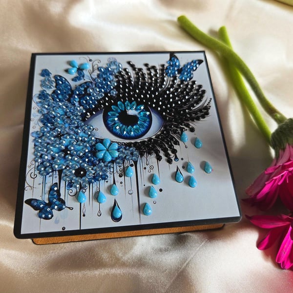Rhinestone Memo Pad box