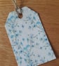 Handmade Bookmark Forget Me Not Flowers and Gift Tag - Image 3