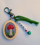 Toadstool Keyring or Bag Charm - Image 2