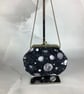 Space small clutch bag, Planets makeup bag, Pattern and chain options - Image 4