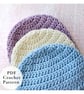 Crochet Baby Hat Pattern PDF Puff V Stitch Newborn to 6 Months - Image 4