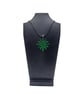 Funtumfunefu Denkyemfunefu pendant, ghanaian adinkra symbol necklace, african j - Image 3
