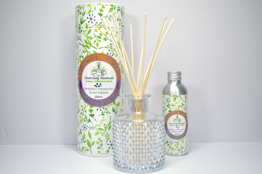 Bergamot & Verbena Reed Diffuser